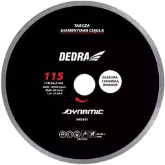 Diskas deimantinis šlapiam Dedra   125/22,2mm Dynamic kaina ir informacija | Mechaniniai įrankiai | pigu.lt