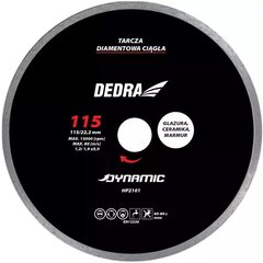 Diskas deimantinis šlapiam Dedra   180/22,2mm Dynamic kaina ir informacija | Mechaniniai įrankiai | pigu.lt