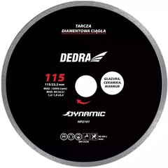 Diskas deimantinis šlapiam 180/25,4mm Dedra Dynamic kaina ir informacija | Mechaniniai įrankiai | pigu.lt