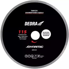 Diskas deimantinis šlapiam Dedra Dynamic kaina ir informacija | Mechaniniai įrankiai | pigu.lt