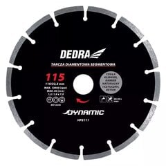 Diskas deimantinis sausam Dedra   250/25,4mm Dynamic kaina ir informacija | Mechaniniai įrankiai | pigu.lt