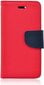 Telefono dėklas Fancy Book, skirtas iPhone 7 / 8 / SE2 / SE3, raudonas / mėlyna цена и информация | Telefono dėklai | pigu.lt