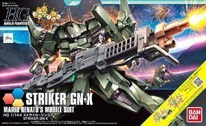 Automobilis Bandai - HG Build Fighters Battlogue Striker GN-X, 1/144, 21055 kaina ir informacija | Konstruktoriai ir kaladėlės | pigu.lt