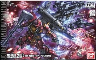 Konstruktorius Bandai - HG Gundam Thunderbolt MS-06R Zaku II High Mobility Type "Psycho Zaku", 1/144, 07588 kaina ir informacija | Konstruktoriai ir kaladėlės | pigu.lt