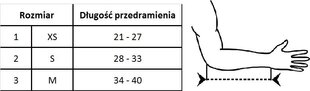 Palaikomasis tvarstis-pečių stabilizatorius TOROS-GROUP, mėlynas, dydis 0 kaina ir informacija | Įtvarai | pigu.lt