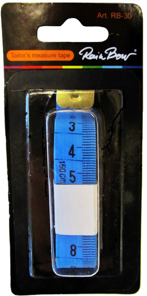 Metras siuvėjams RainBow® RB-30 kaina ir informacija | Siuvimo reikmenys | pigu.lt