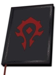 World of Warcraft Horde Hardcover Notebook, A5 kaina ir informacija | Žaidėjų atributika | pigu.lt