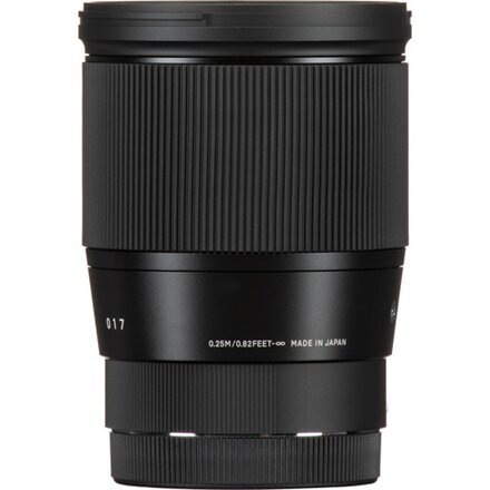 Sigma 16mm f/1.4 DC DN Contemporary lens for Canon EF-M kaina ir informacija | Objektyvai | pigu.lt