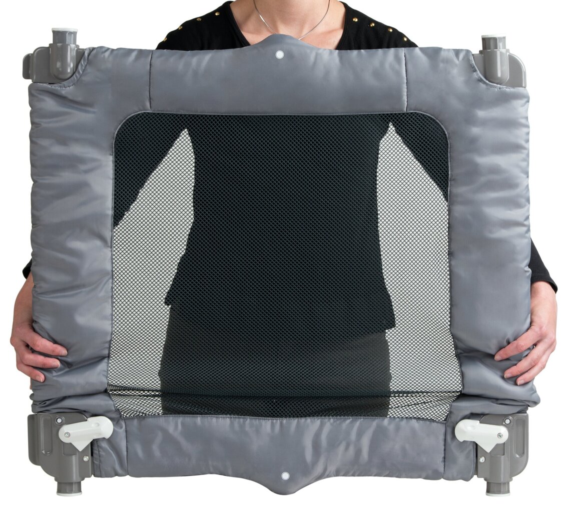 Kelioniniai saugos varteliai Safety 1st Travel Safety barrier, 71-93 cm, dark grey цена и информация | Saugos varteliai, apsaugos | pigu.lt