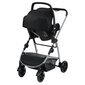 Universalus vežimėlis Bebe Confort Hello 2 in 1, Black Chic kaina ir informacija | Vežimėliai | pigu.lt