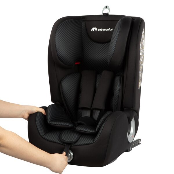 Automobilinė kėdutė Bebe Confort Ever fix, 9-36 kg, Pixel Black kaina ir informacija | Autokėdutės | pigu.lt