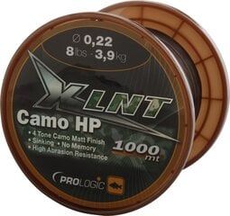 Prologic XLNT HP valas karpių žūklei Camo, 0.38 mm, 1000 m kaina ir informacija | Valai | pigu.lt