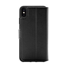 Bugatti BookCover Zurigo iPhone Xs Max czarny|black 32901 цена и информация | Bugatti Мобильные телефоны и аксессуары | pigu.lt