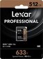 Lexar LSD512CBEU633 512GB kaina ir informacija | Atminties kortelės telefonams | pigu.lt