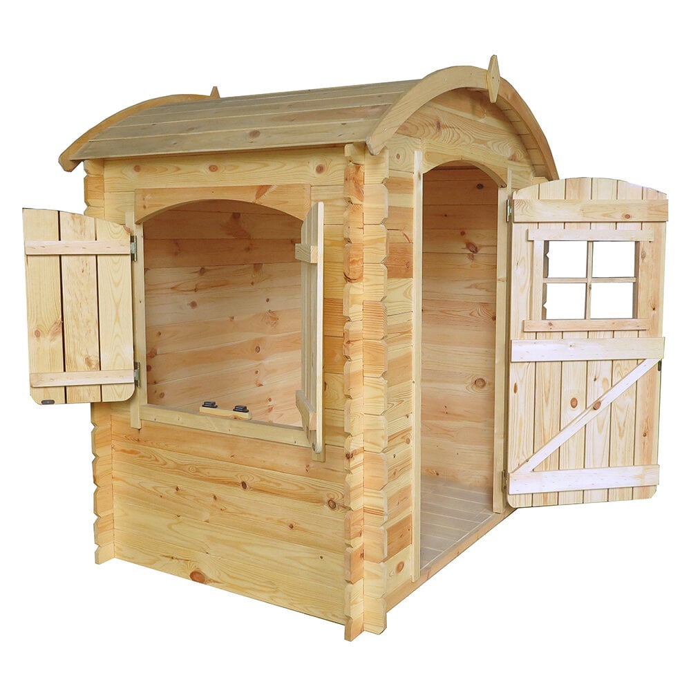 Vaikiškas medinis žaidimų namelis Timbela M505 kaina ir informacija | Vaikų žaidimų nameliai | pigu.lt