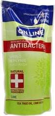 Skystas muilas On Line Lime, 500 ml kaina ir informacija | Muilai | pigu.lt