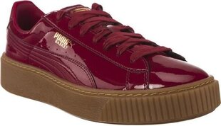 Puma повседневная обувь Puma Basket Platform Patent Tibetan Red/Tibetan Red цена и информация | Спортивная обувь, кроссовки для женщин | pigu.lt