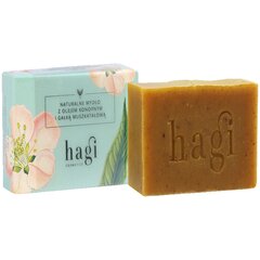 Hagi Natural muilas su kanapių aliejumi ir muskato riešutu 100g цена и информация | Масла, гели для душа | pigu.lt