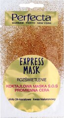 Skaistinamoji veido kaukė Perfecta Express 8 ml kaina ir informacija | Veido kaukės, paakių kaukės | pigu.lt