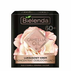 Atstatomasis veido kremas brandžiai odai Bielenda Camellia Oil 60+ 50 ml kaina ir informacija | Veido kremai | pigu.lt