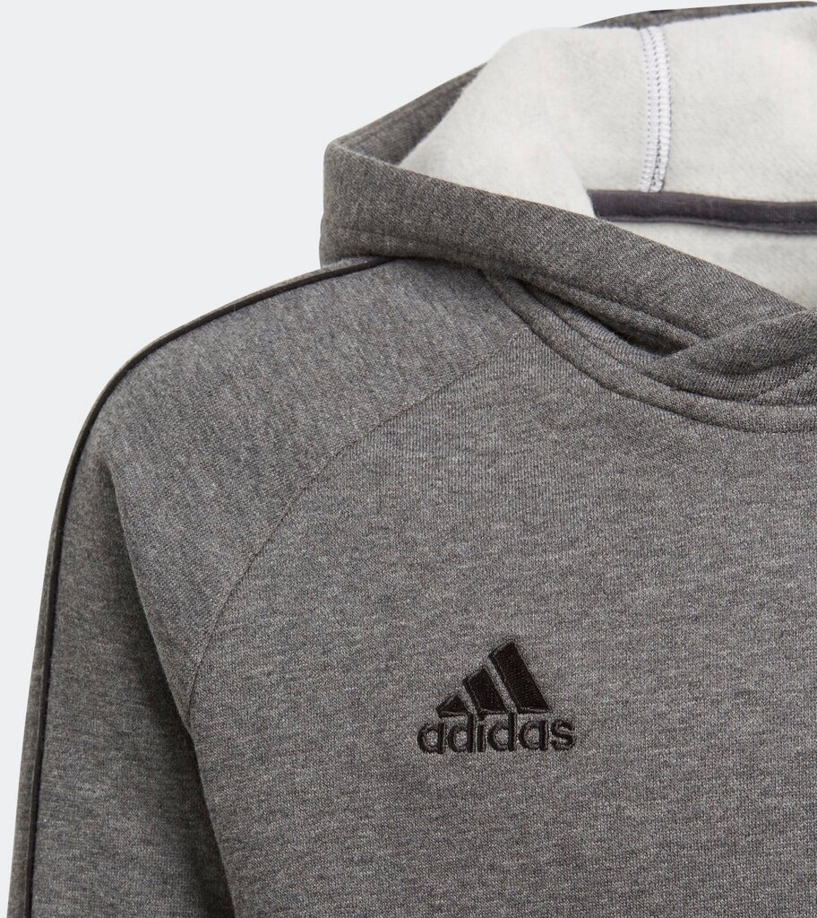 ADIDAS Core18 Hoody džemperis, spalva Dark Grey/Black kaina ir informacija | Džemperiai vyrams | pigu.lt