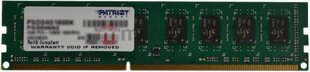 Patriot DDR3 4 GB 1600MHZ PATRIOT CL11 (PSD34G16002) цена и информация | Оперативная память (RAM) | pigu.lt