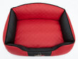 Hobbydog guolis Elite XL, raudonas/juodas, 84x65 cm kaina ir informacija | Guoliai, pagalvėlės | pigu.lt