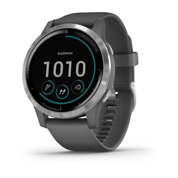 Garmin vívoactive® 4 Shadow Grey/Silver kaina ir informacija | Išmanieji laikrodžiai (smartwatch) | pigu.lt