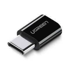 Адаптер Ugren micro USB to USB Type C, белый (30154) цена и информация | Адаптеры, USB-разветвители | pigu.lt