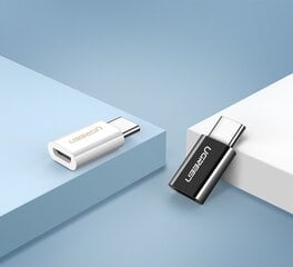Ugren микро USB к USB Тип C адаптер цена и информация | Адаптеры, USB-разветвители | pigu.lt