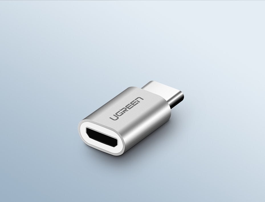 Ugren micro USB to USB Type C adapteris kaina ir informacija | Adapteriai, USB šakotuvai | pigu.lt