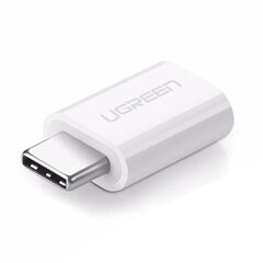 Ugren микро USB к USB Тип C адаптер цена и информация | Адаптеры, USB-разветвители | pigu.lt