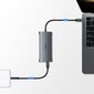 Ugreen CM179 šakotuvas USB-C į HDMI 4K, 3x USB 3.0, Type-C, RJ45, SD, Micro SD, pilkas kaina ir informacija | Laidai telefonams | pigu.lt