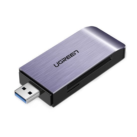 SD kortelių skaitytuvas Ugreen USB 3.0 SD / micro, pilkas (50541) kaina |  pigu.lt