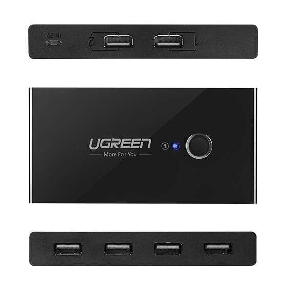 Ugreen US216 kaina ir informacija | Adapteriai, USB šakotuvai | pigu.lt