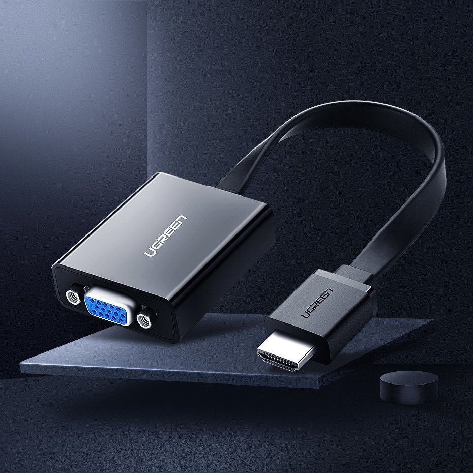 Ugreen MM103 HDMI į VGA kaina ir informacija | Adapteriai, USB šakotuvai | pigu.lt