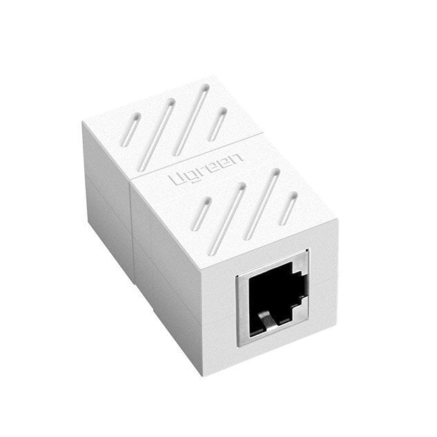 Tinklo kabelių jungtis Ugreen RJ45, balta (20311) kaina ir informacija | Adapteriai, USB šakotuvai | pigu.lt