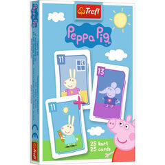 TREFL PEPPA PIG Kortų žaidimas „Kiaulytė Pepa“ kaina ir informacija | Lavinamieji žaislai | pigu.lt