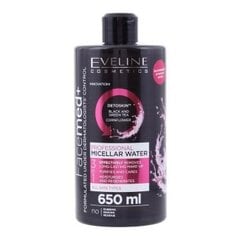 Мицеллярная вода Eveline Cosmetics Facemed + 3in1 650 мл цена и информация | Средства для очищения лица | pigu.lt