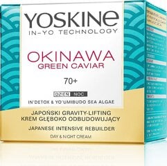 Восстанавливающий крем для лица Yoskine Okinawa Green Caviar 70+ 50 мл цена и информация | Кремы для лица | pigu.lt