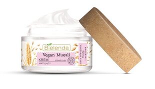 Matiškumo suteikiantis veido kremas Bielenda Vegan Muesli 50 ml kaina ir informacija | Veido kremai | pigu.lt