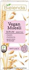 Серум для лица, придающий матовый эффект Bielenda Vegan Muesli 30 мл цена и информация | Сыворотки для лица, масла | pigu.lt