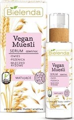 Серум для лица, придающий матовый эффект Bielenda Vegan Muesli 30 мл цена и информация | Сыворотки для лица, масла | pigu.lt