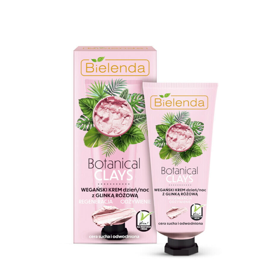 Veido kremas Bielenda Botanical Clay 50 ml kaina ir informacija | Veido kremai | pigu.lt