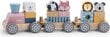 Žaislinis medinis traukinukas su žvėreliais PolarB kaina ir informacija | Žaislai kūdikiams | pigu.lt