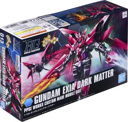 Plastikinis surenkamas Gunpla modelis Bandai HG Build Fighters Gundam Exia Dark Matter, 1/144, 58791 kaina ir informacija | Konstruktoriai ir kaladėlės | pigu.lt