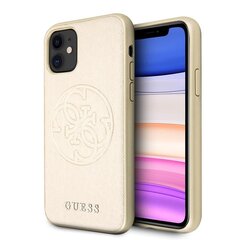 CG Mobile Guess Saffiano 4G Circle kaina ir informacija | Telefono dėklai | pigu.lt