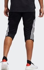 Спортивные штаны мужские Adidas, черные цена и информация | Мужская спортивная одежда | pigu.lt