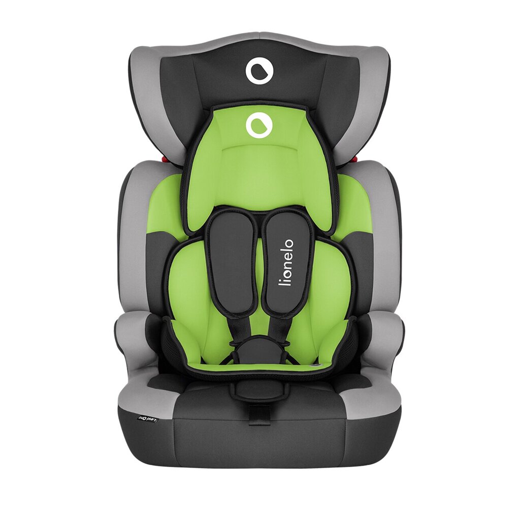 Automobilinė kėdutė Lionelo Levi One, 9-36 kg, lime цена и информация | Autokėdutės | pigu.lt