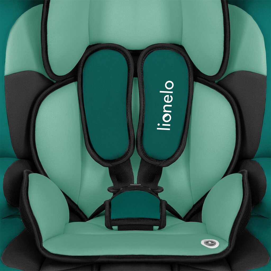 Automobilinė kėdutė Lionelo Levi One, 9-36 kg, lagoon kaina ir informacija | Autokėdutės | pigu.lt